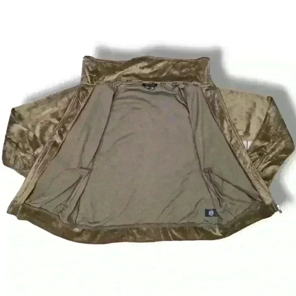 NWT BCBG MAXAZRIA VELOUR TRACK JACKET - Picture 4 of 7